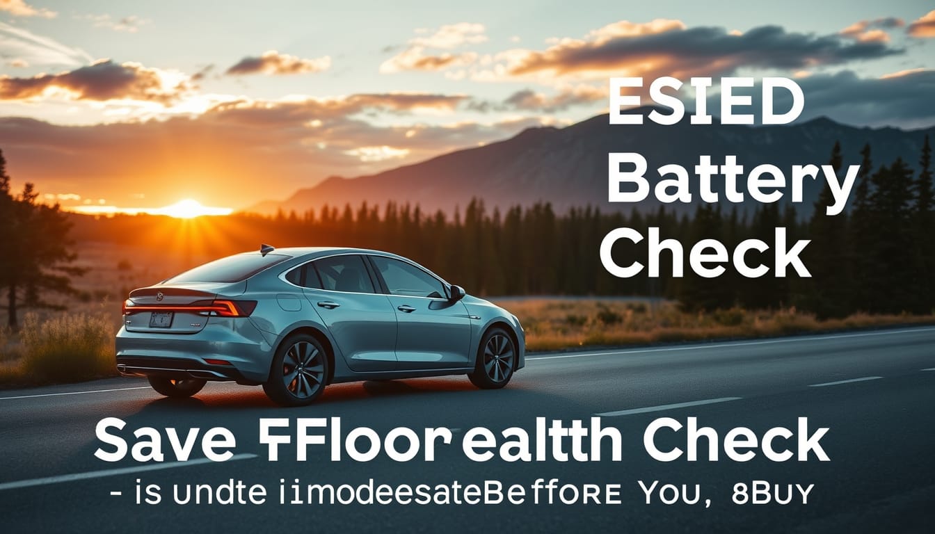 used ev battery health