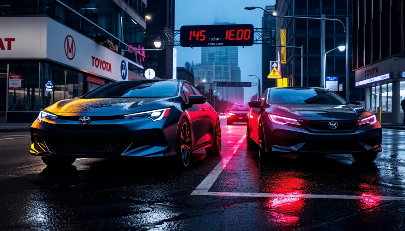 toyota corolla honda